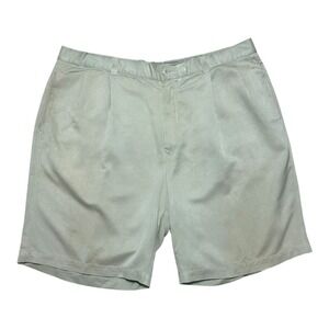 Tommy Bahama Men's 100% Silk Dress Shorts Beige Size‎ 40